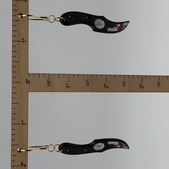 1977- Handmade Halloween Earrings NWT - Picture 6 of 6